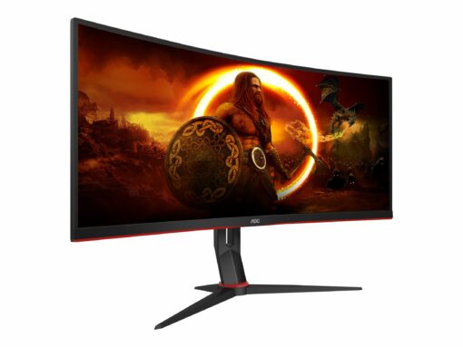 aoc gaming cu34g2x bk 34 3440 x 1440 hdmi displayport 144hz 2