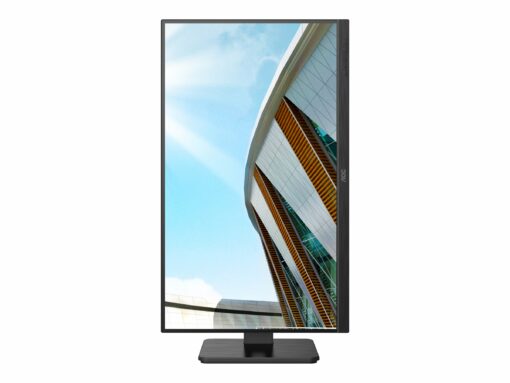 aoc q27p2q 27 2560 x 1440 vga hd 15 hdmi displayport 75hz pivot skaerm 1