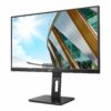 aoc q27p2q 27 2560 x 1440 vga hd 15 hdmi displayport 75hz pivot skaerm 3