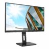 aoc q27p2q 27 2560 x 1440 vga hd 15 hdmi displayport 75hz pivot skaerm 4