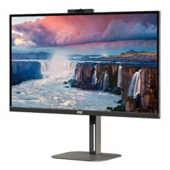 aoc value line q27v5cw bk 27 2560 x 1440 hdmi displayport usb c 75hz pivot 1