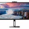 aoc value line q27v5cw bk 27 2560 x 1440 hdmi displayport usb c 75hz pivot