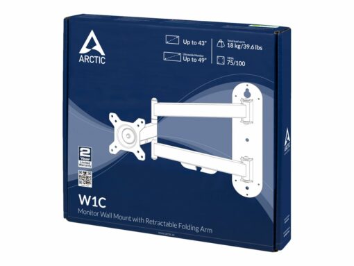 arctic w1c monteringssaet monitor op til 43 49 ultra bred 2