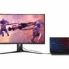 asus rog strix xg32vc 315 2560 x 1440 hdmi displayport usb c 1