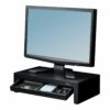 fellowes designer suites monitor riser hojdejusterbar monitorstand