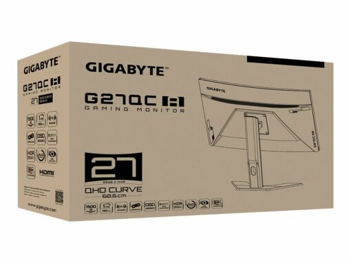 gigabyte g27qc a 27 2560 x 1440 hdmi displayport 165hz 7