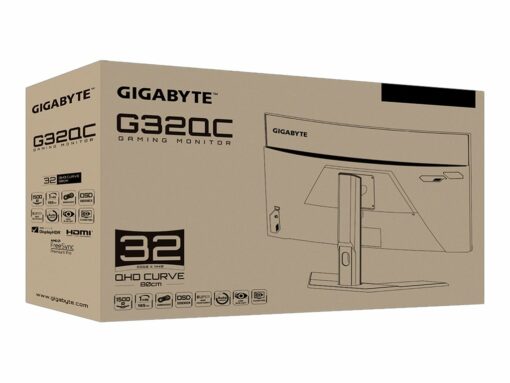 gigabyte g32qc a 315 2560 x 1440 hdmi displayport 165hz 6