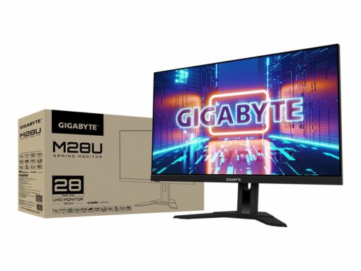 gigabyte m28u 28 3840 x 2160 hdmi displayport usb c 144hz 3