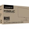 gigabyte m32u 315 3840 x 2160 hdmi displayport usb c 160hz 8