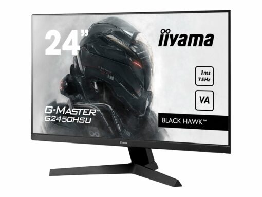 iiyama g master black hawk g2450hsu b1 24 1920 x 1080 hdmi displayport 75hz 1