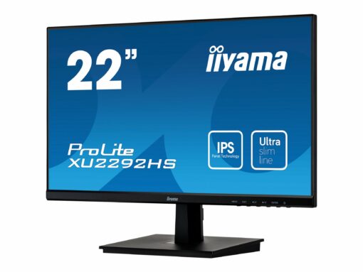 iiyama prolite xu2292hs b1 22 1920 x 1080 vga hd 15 hdmi displayport 75hz