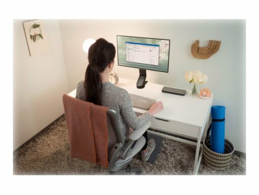 kensington smartfit space saving single monitor arm monteringssaet monitor op 7