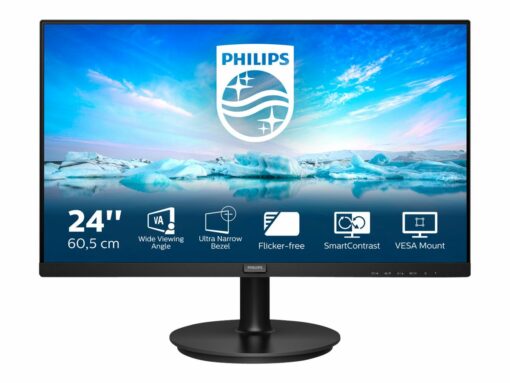 philips v line 241v8l 24 1920 x 1080 vga hd 15 hdmi 75hz