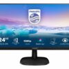 philips v line 243v7qjabf 24 1920 x 1080 vga hd 15 hdmi displayport 60hz