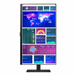 samsung s27a600uuu 27 2560 x 1440 hdmi displayport usb c 75hz pivot skaerm 1