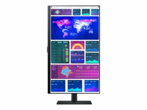 samsung s27a600uuu 27 2560 x 1440 hdmi displayport usb c 75hz pivot skaerm 1