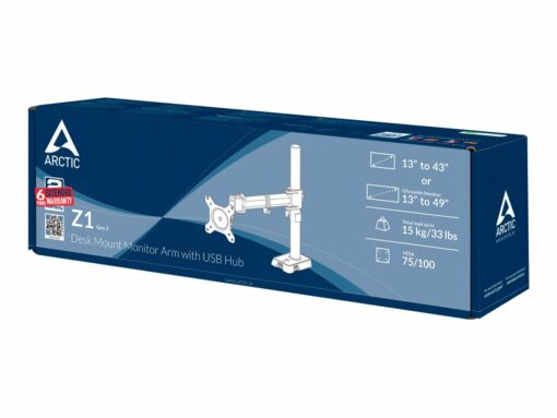 arctic skrivebordsmontering lcd display up to 34 38 ultra wide 5