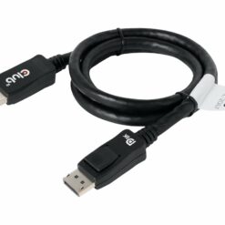 club 3d displayport 14 to displayport 14 m m 1m