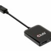 club 3d videoadapter displayport hdmi 20cm sort