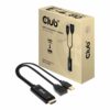 club 3d videoadapter displayport hdmi 25cm 1