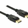 delock 20 pin displayport han 20 pin displayport han 15 m sort 6