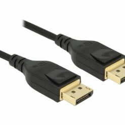 delock 20 pin displayport han 20 pin displayport han 2 m sort