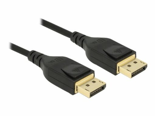 delock 20 pin displayport han 20 pin displayport han 2 m sort