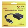 delock adapter displayport han hd 15 vga hun 125 cm 1