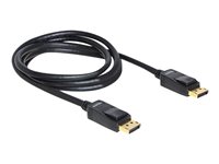 delock displayport han displayport han 1 m sort 1