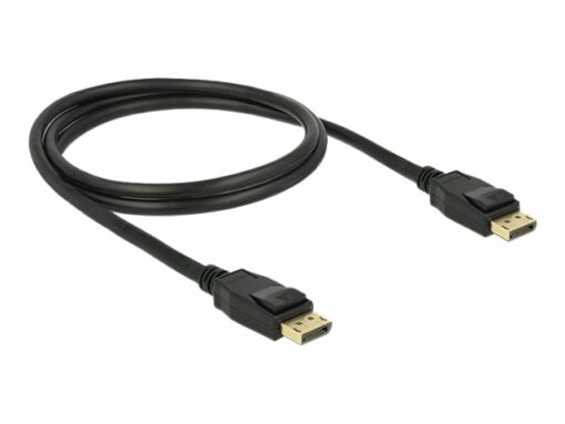 delock displayport han displayport han 1 m sort