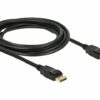 delock displayport han displayport han 3 m sort