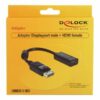 delock videoadapter displayport hdmi 125cm 1