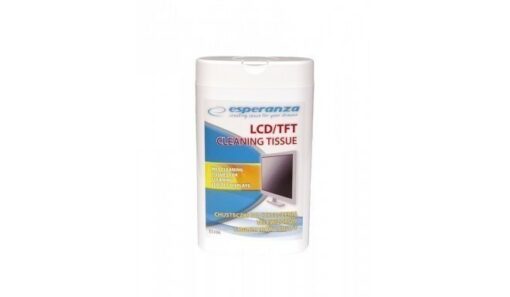 esperanza cleaning wet wipes for monitors and lcd tft es106 100p