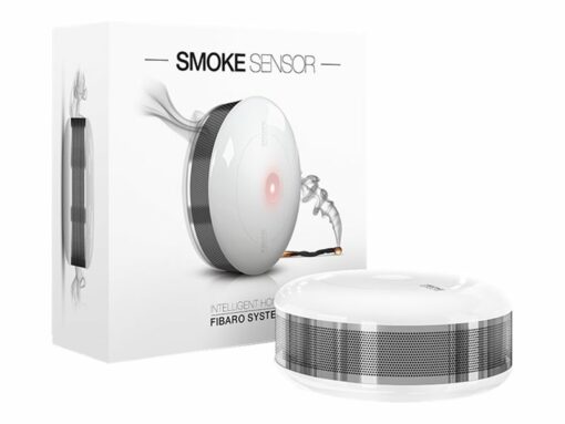 fibaro smoke sensor rog temperatursensor solv hvid