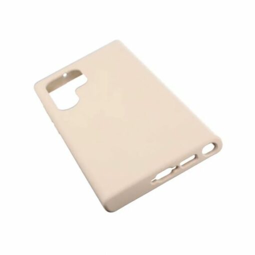 galaxy s23 ultra silikonskal rvelon beige 4