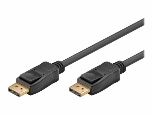 goobay 20 pin displayport han lasende 20 pin displayport han lasende sort