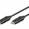 goobay hdmi 14 rotatable 1m black