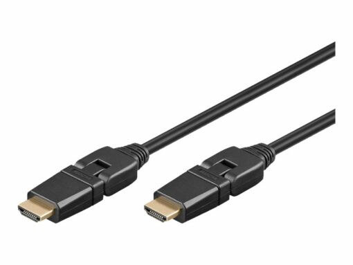 goobay hdmi 14 rotatable 1m black