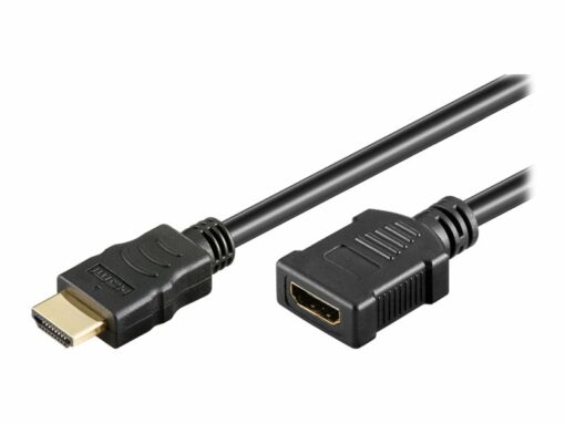 goobay hdmi 20 extension 3m black