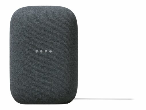 google nest audio smart hojttaler brunsort 10