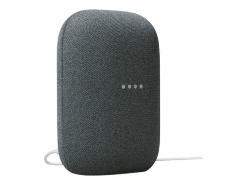 google nest audio smart hojttaler brunsort 11