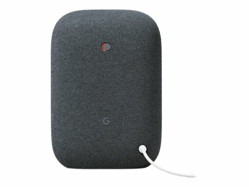 google nest audio smart hojttaler brunsort 5