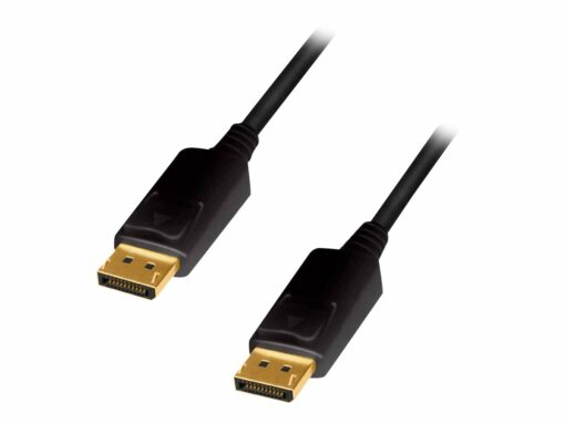 logilink 20 pin displayport han haspet 20 pin displayport han haspet 1 m sort