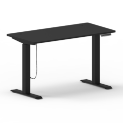 nordic office flexidesk home haeve saenke bord 120x60cm sort