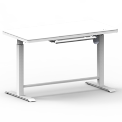 nordic office omnidesk haeve saenke bord 120x60cm hvid