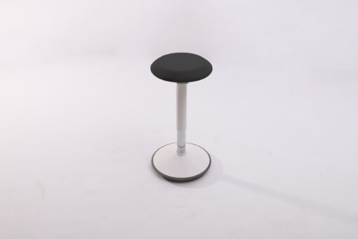 nordic wobble stool black grey 1