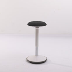 nordic wobble stool black grey