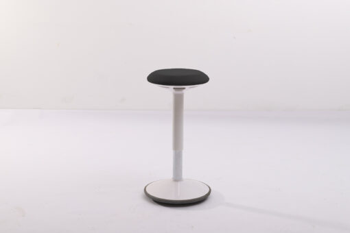 nordic wobble stool black grey