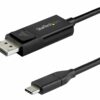 startechcom 24 pin usb c han input 20 pin displayport han output 2 m 1