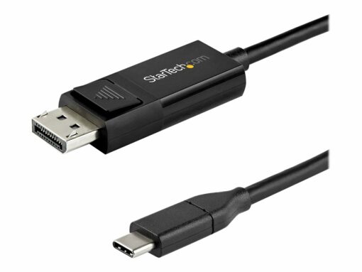 startechcom 24 pin usb c han input 20 pin displayport han output 2 m 1